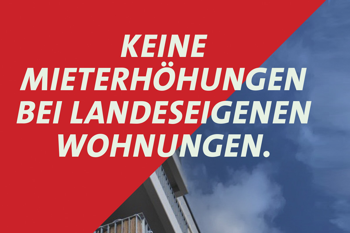 Themenflyer landeseigene Wohnungen