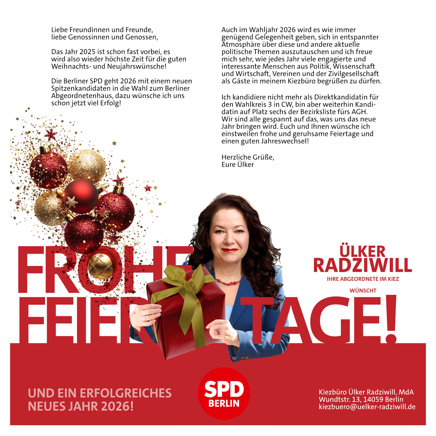 Radziwill Weihnachtsgruß 2025