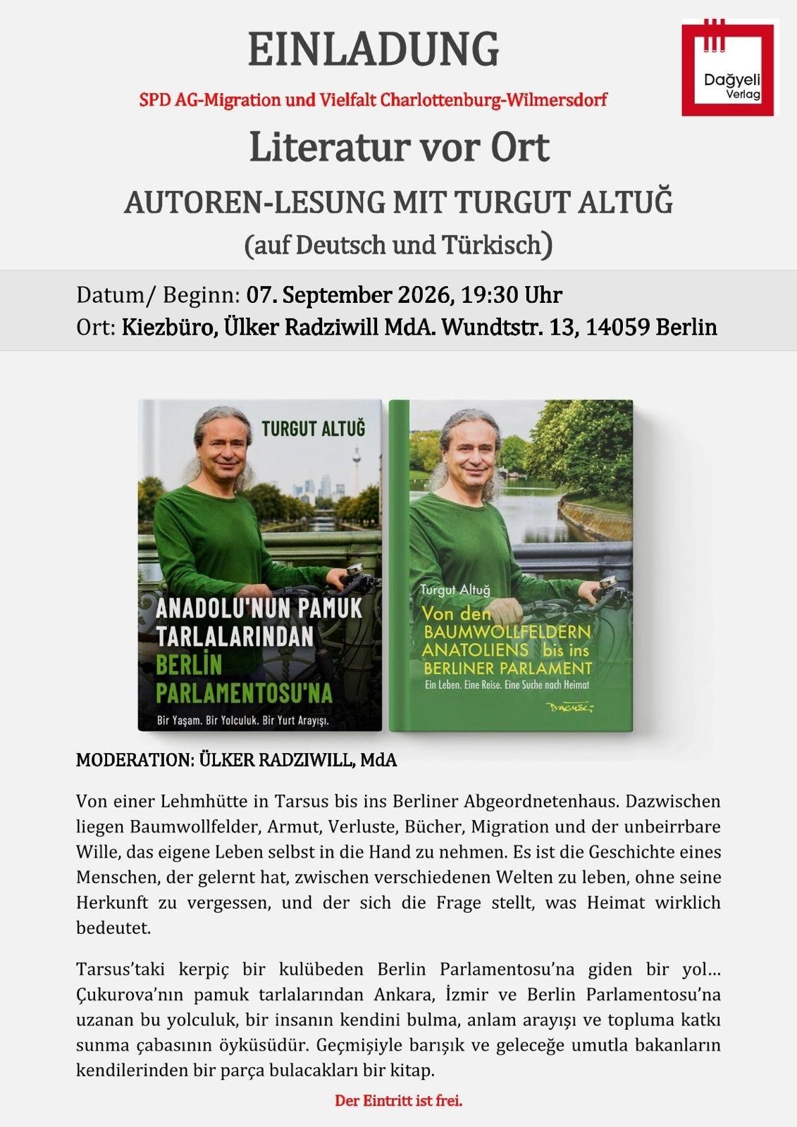 Lesung Turgut Altuğ
